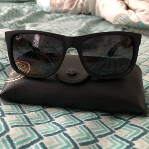 Ray Ban Justin wayfarer polarized